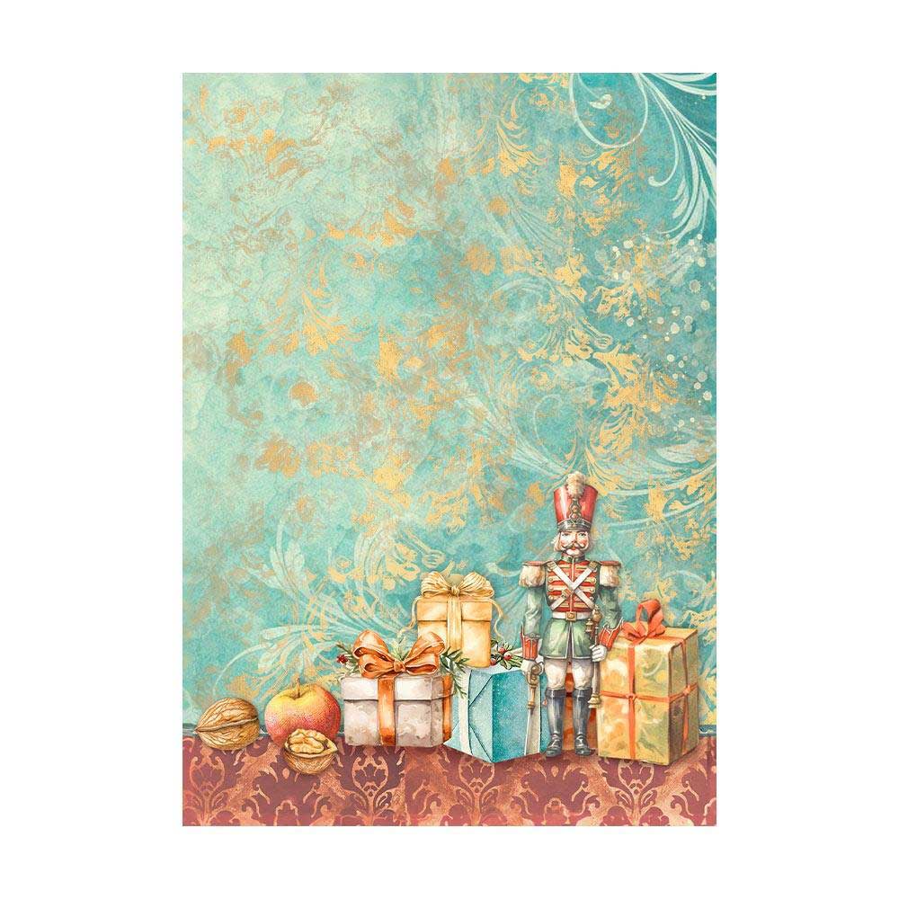 Stamperia The Nutcracker Collection - A6 Rice Paper Backgrounds [DFSAK6027] - Image 5