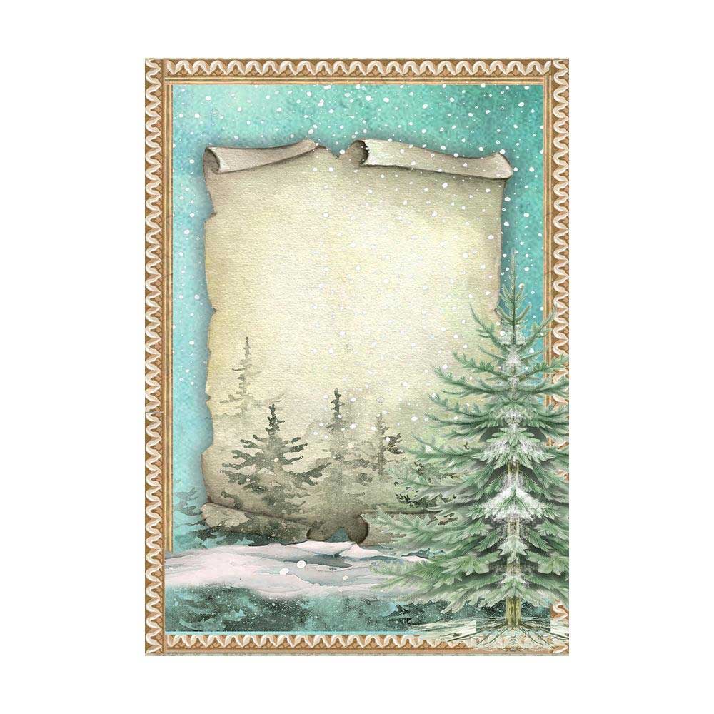 Stamperia The Nutcracker Collection - A6 Rice Paper Backgrounds [DFSAK6027] - Image 8