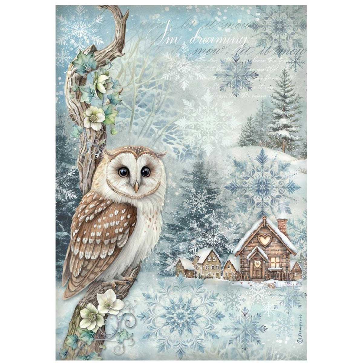 Stamperia The Owl's House Collection - A4 Rice Paper Selection [DFSA4XOH] - Image 2