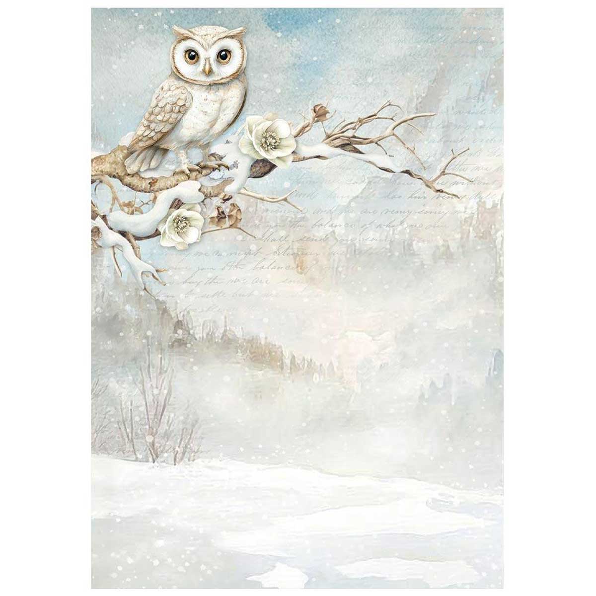 Stamperia The Owl's House Collection - A6 Rice Paper Backgrounds [DFSAK6044] - Image 8
