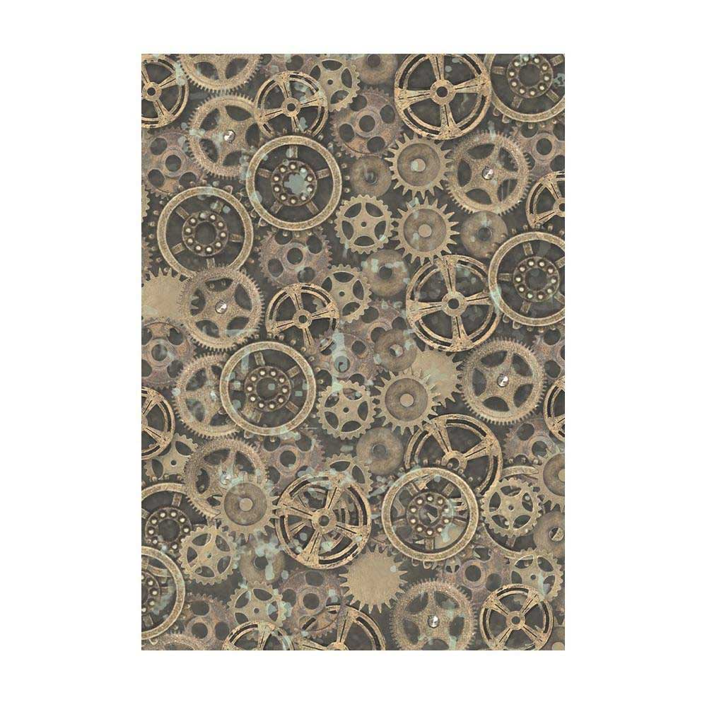 Stamperia Voyages Fantastiques Collection - A6 Rice Paper Backgrounds [DFSAK6015] - Image 5