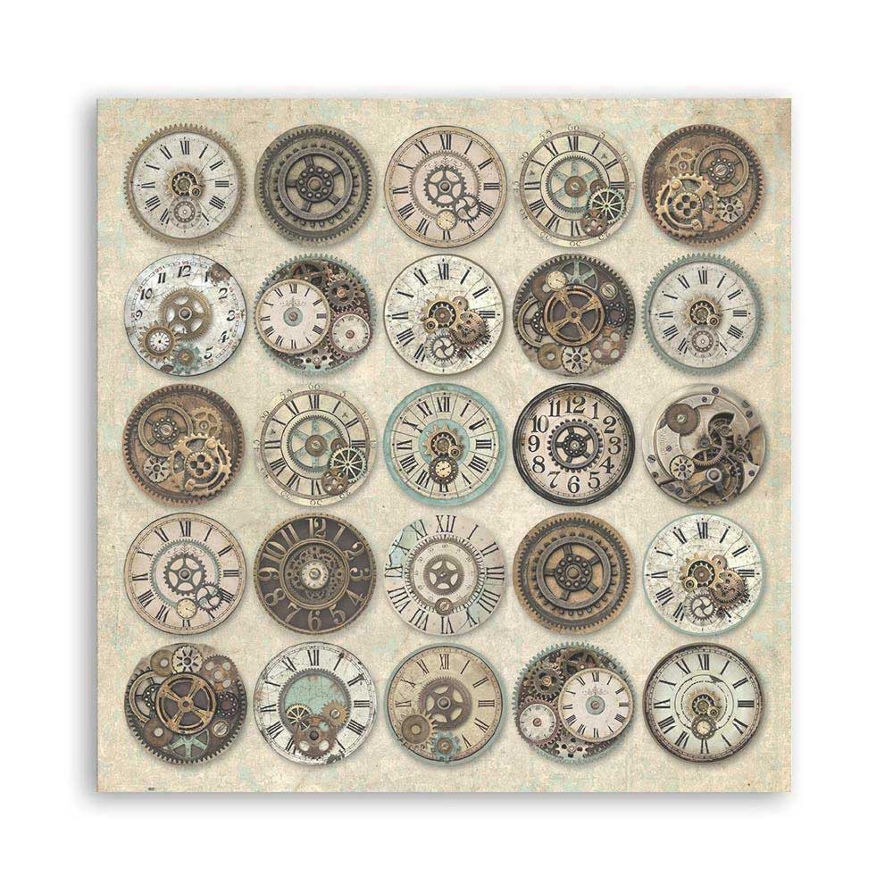 Stamperia Voyages Fantastiques Collection - Fabric [SBPLT22] - Image 4