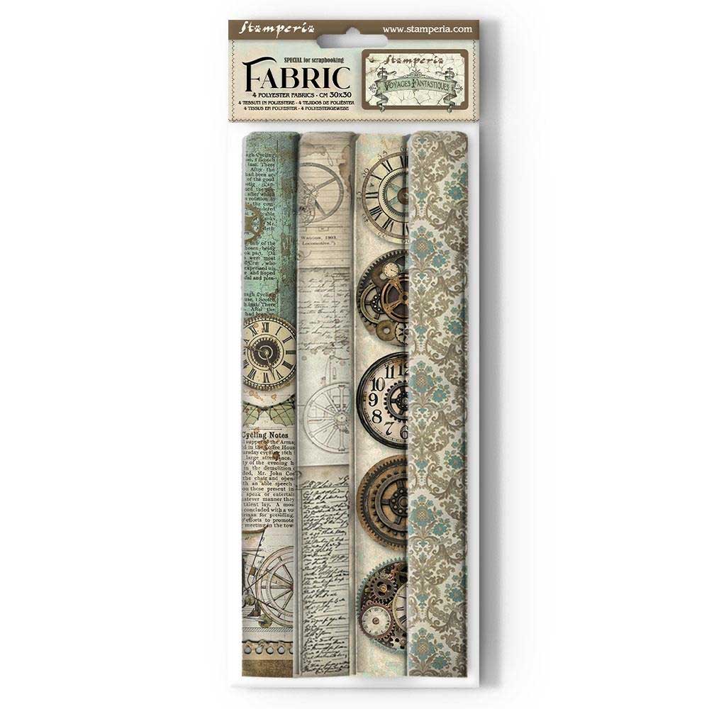Stamperia Voyages Fantastiques Collection - Fabric [SBPLT22]