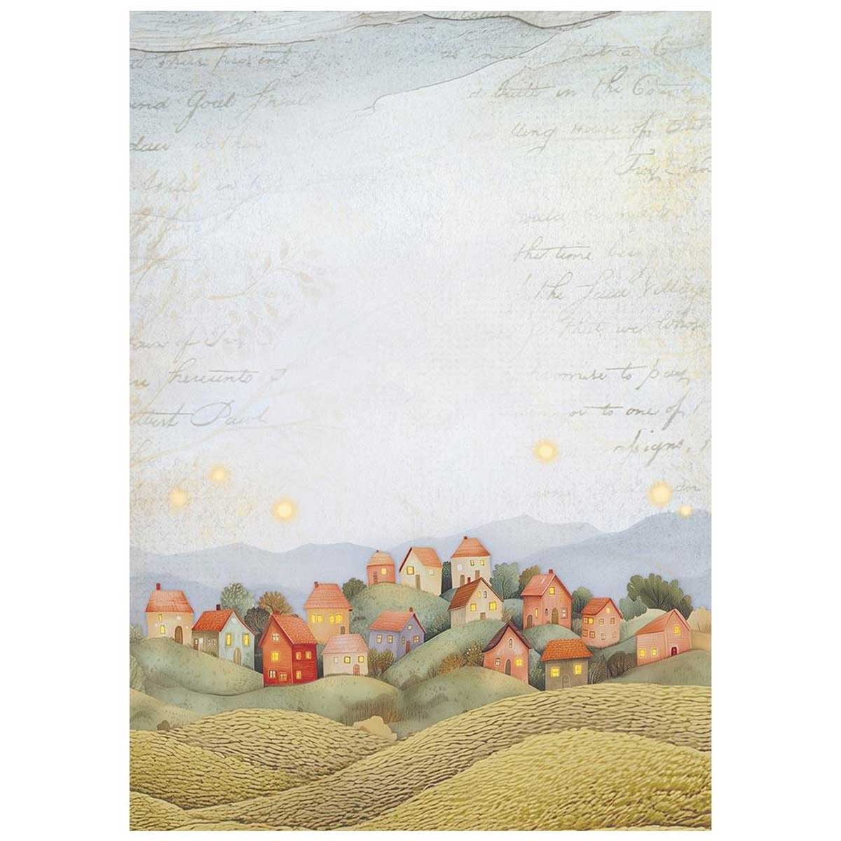 Stamperia Whispering Woods Collection - A6 Rice Paper Backgrounds [DFSAK6045] - Image 3