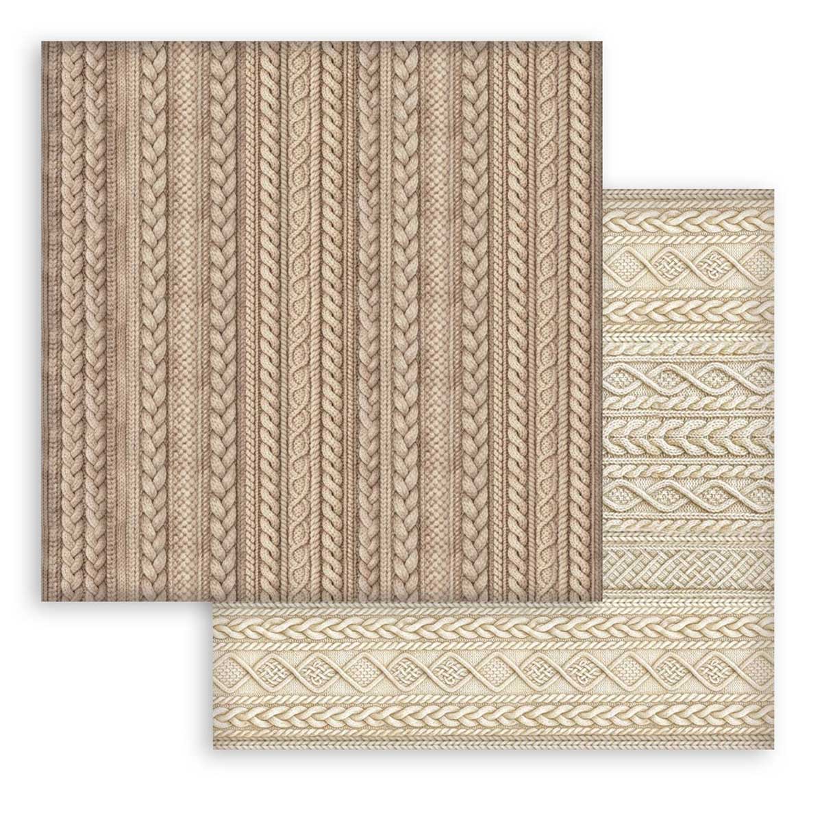 Stamperia White Christmas Collection - 12" x 12" Maxi Backgrounds Selection [SBBL191] - Image 12