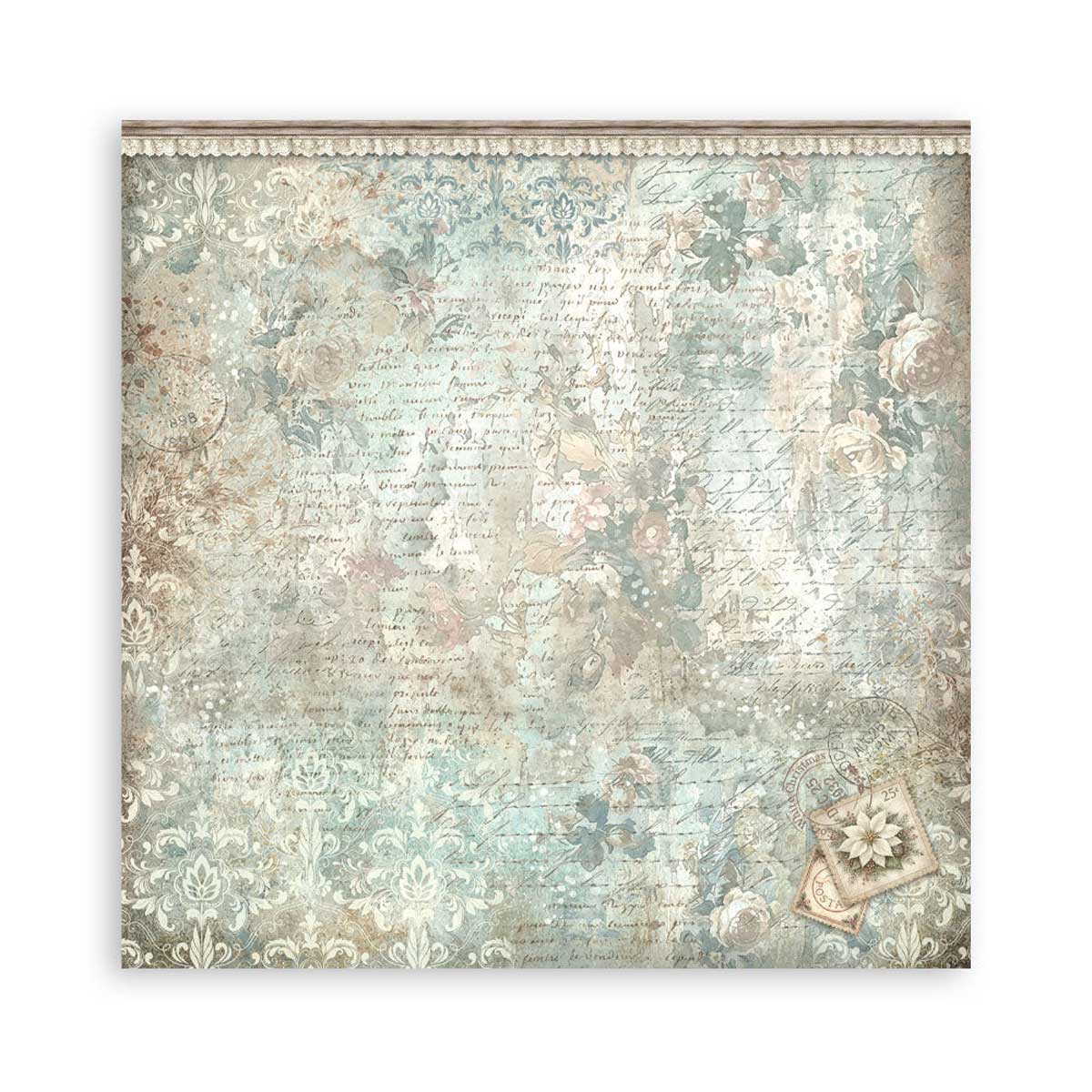 Stamperia White Christmas Collection - 12" x 12" Maxi Paper Pad [SBBXLB39] - Image 15