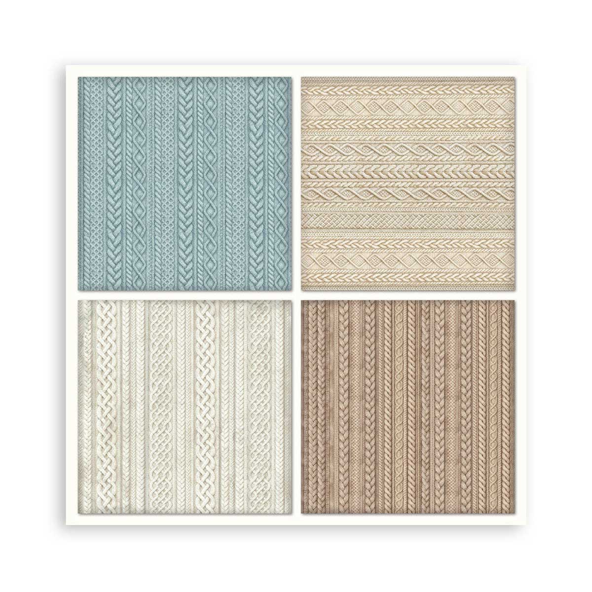Stamperia White Christmas Collection - 12" x 12" Maxi Paper Pad [SBBXLB39] - Image 23