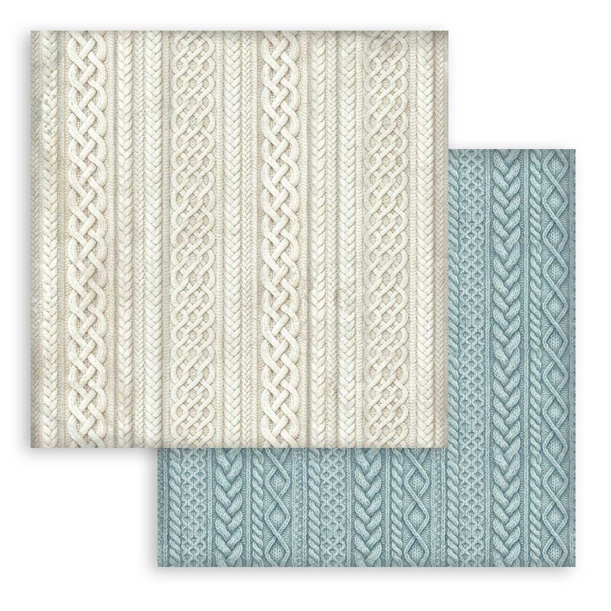 Stamperia White Christmas Collection - 8" x 8" Backgrounds Selection [SBBS147] - Image 11