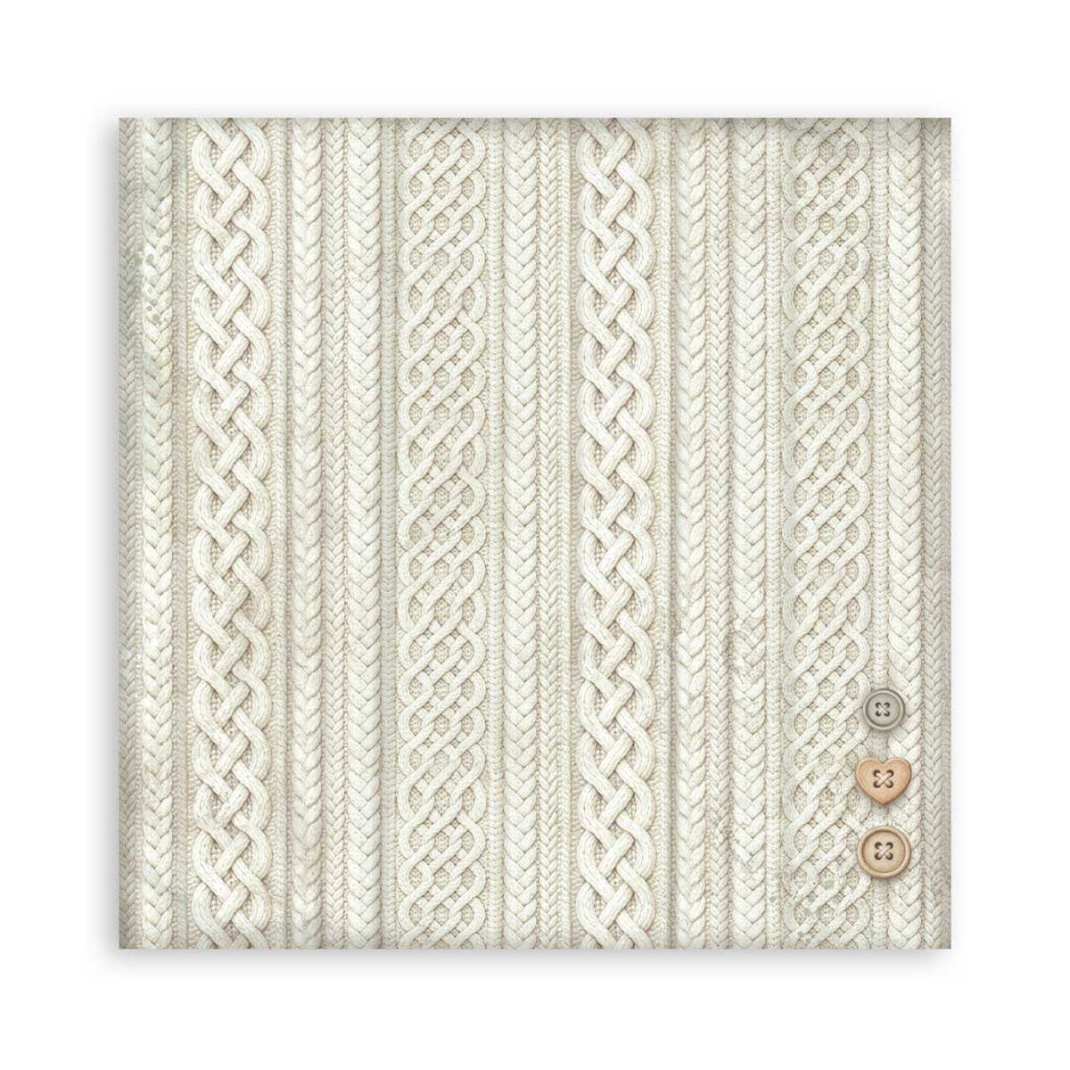 Stamperia White Christmas Collection - 8" x 8" Maxi Paper Pad [SBBSXB27] - Image 14
