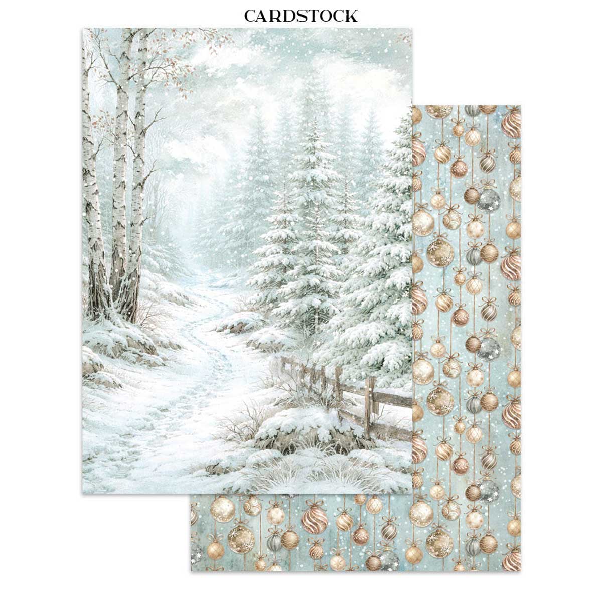 Stamperia White Christmas Collection - Junk Journal [SBJK28] - Image 13