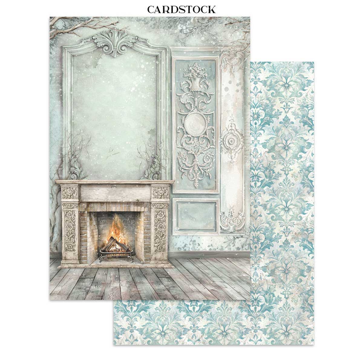 Stamperia White Christmas Collection - Junk Journal [SBJK28] - Image 4