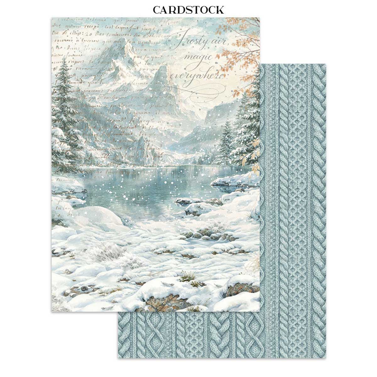 Stamperia White Christmas Collection - Junk Journal [SBJK28] - Image 10