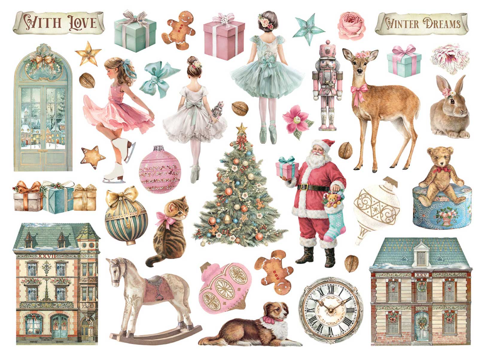 Stamperia Winter Magic Collection - Die Cuts [DFLDC138] - Image 2