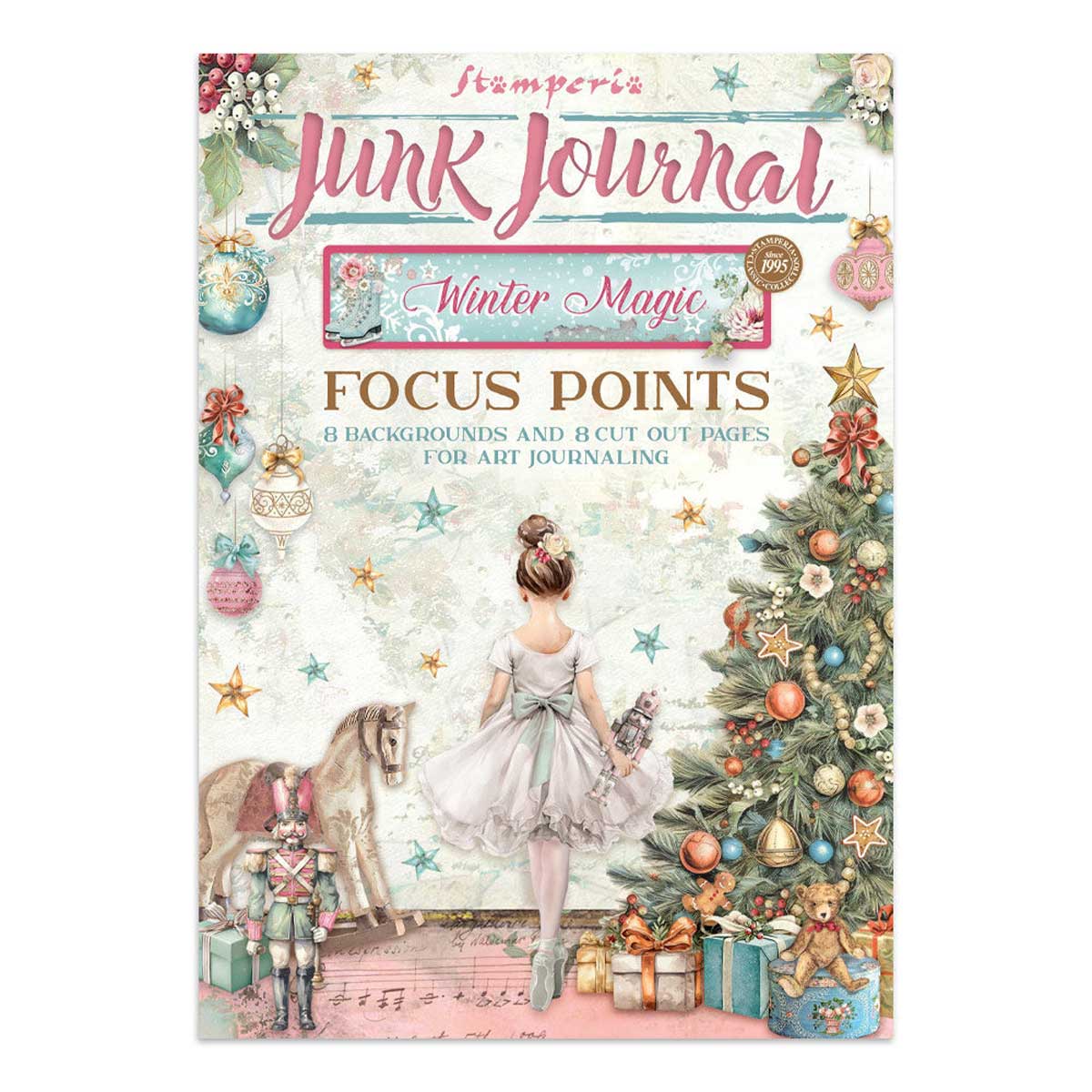 Stamperia Winter Magic Collection - Junk Journal Focus Points [SBJKS04]