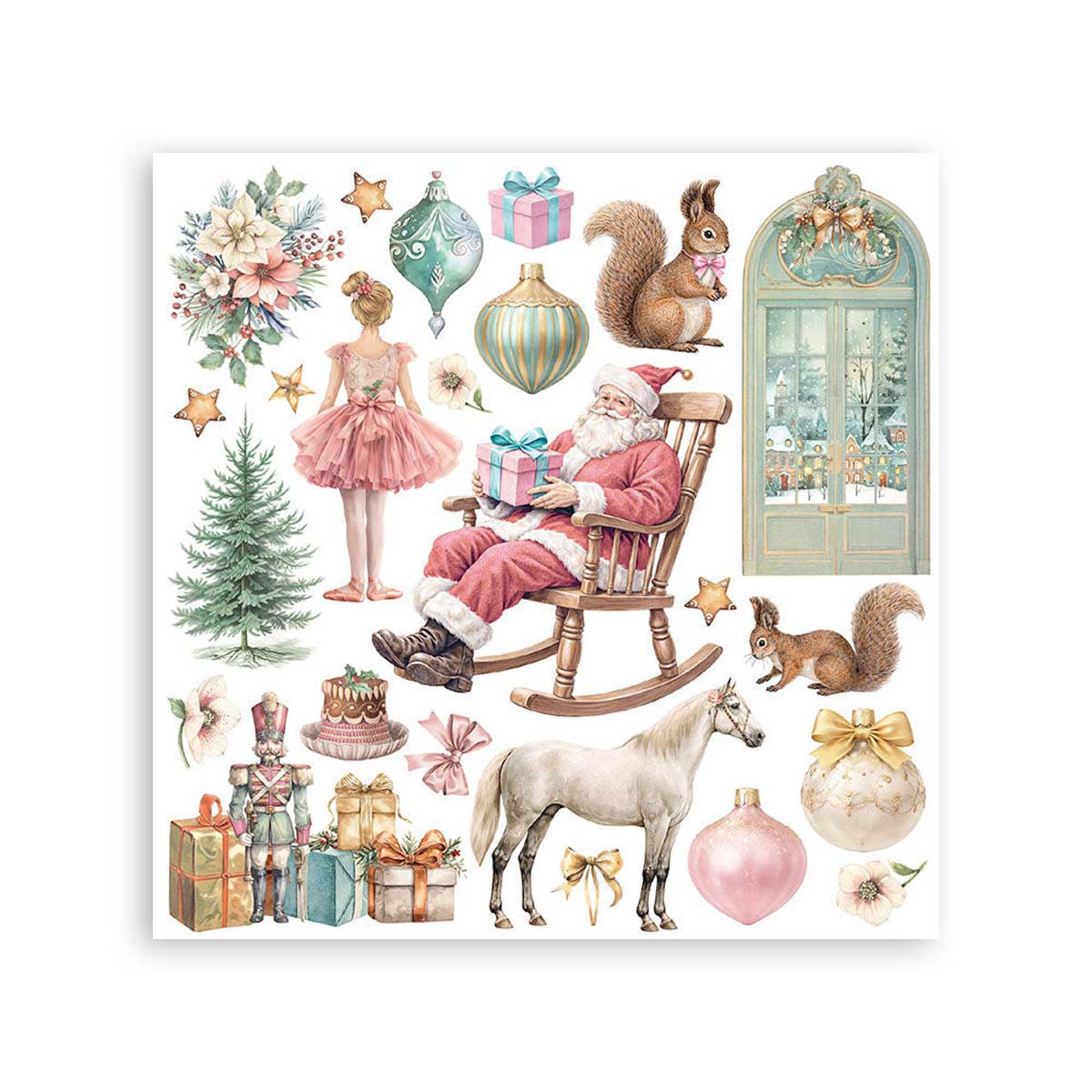 Stamperia Winter Magic Collection - Rub On Kit [DFLRBX18] - Image 7