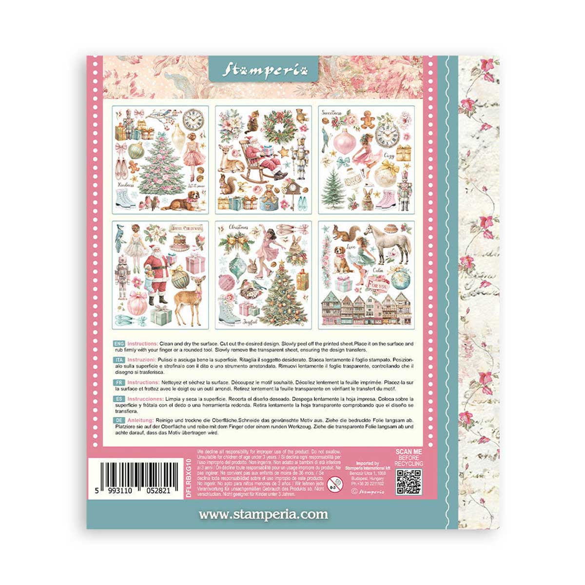 Stamperia Winter Magic Collection - Rub On Selection [DFLRBXG10] - Image 2
