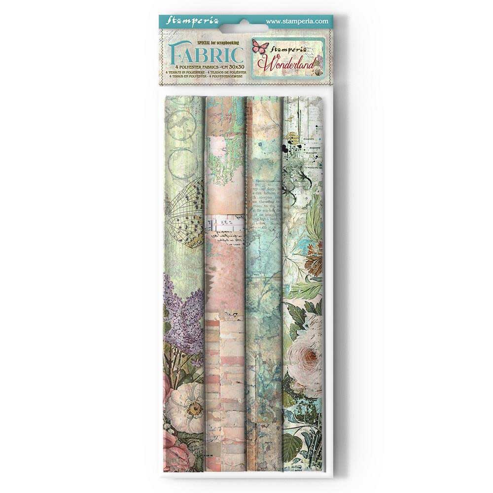 Stamperia Wonderland Collection - Fabric [SBPLT31]