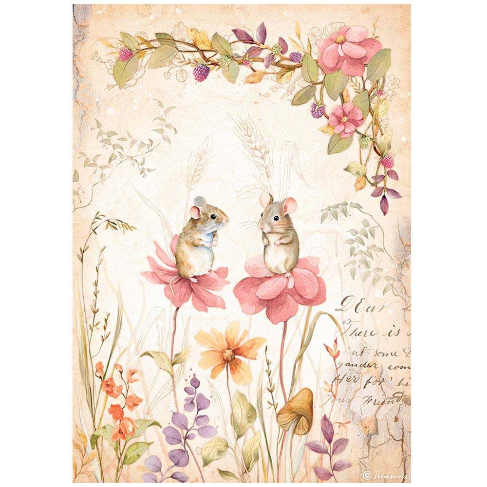 Stamperia Woodland Collection - A4 Rice Paper Selection [DFSA4XWL] - Image 2
