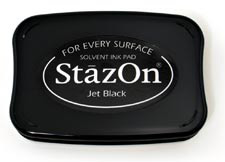 StazOn Ink Pad - Black Cherry