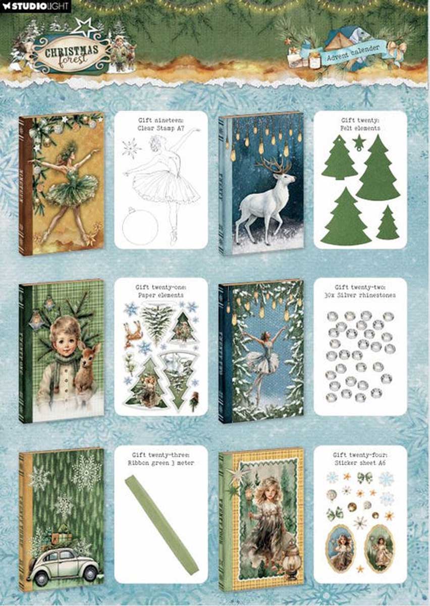 Studio Light 2026 Advent Calendar - 24 Days Of Crafting [SL-ES-AC06] - Image 7