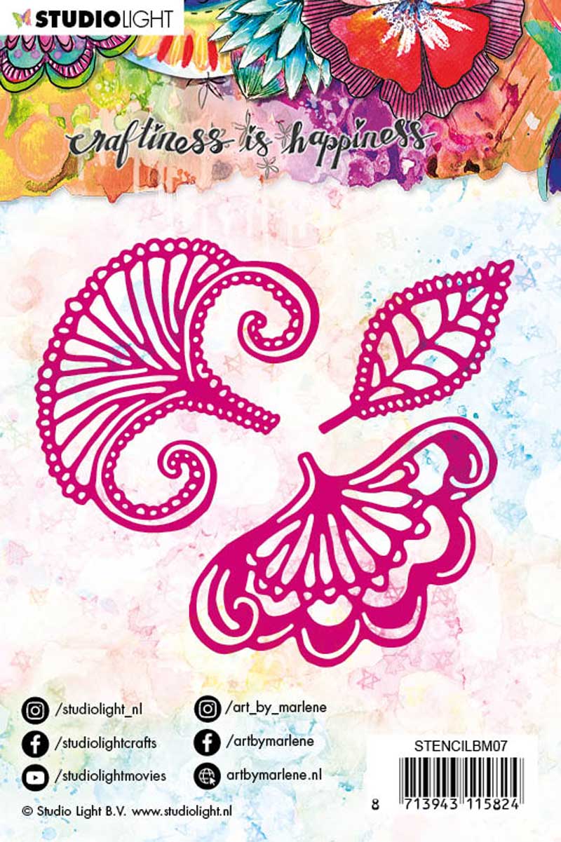 Studio Light Art By Marlene 5 Embossing Die [STENCILBM07] - Image 2