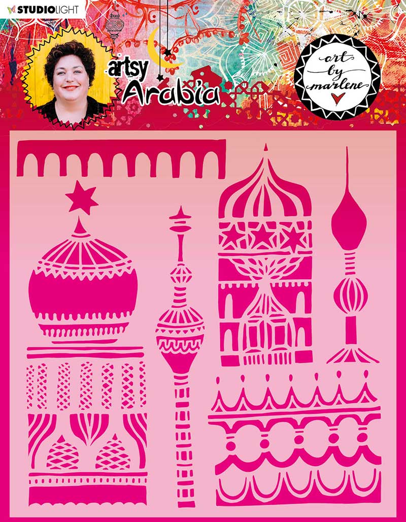 Studio Light Art By Marlene Artsy Arabia Mask [MASKBM10]