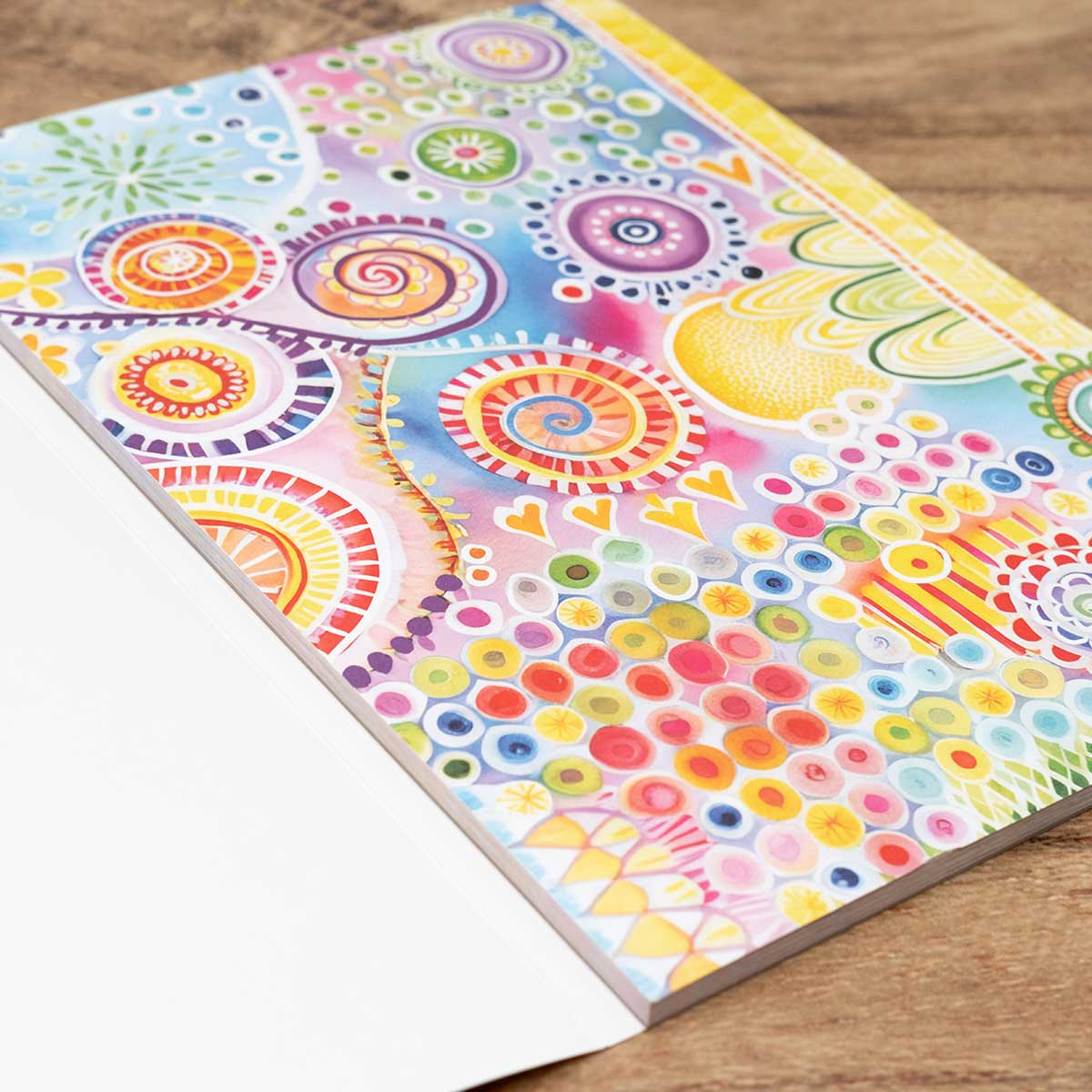 Studio Light Art By Marlene - Cut & Paste Block - Mixed Media Art Journaling Collage - Color-Happy [ABM-26-CPP453] - Image 5
