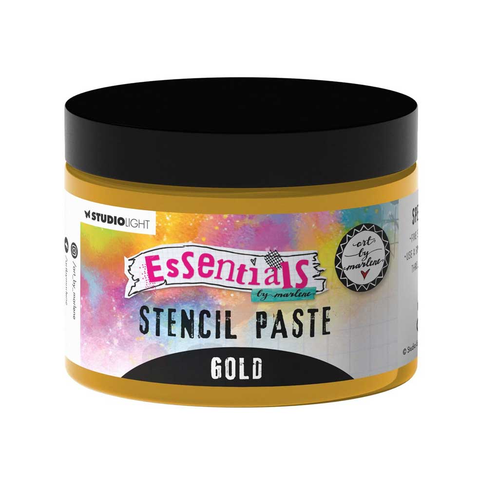 Studio Light Art By Marlene Essentials - Stencil Paste - Gold [ABM-ES-PASTE03]