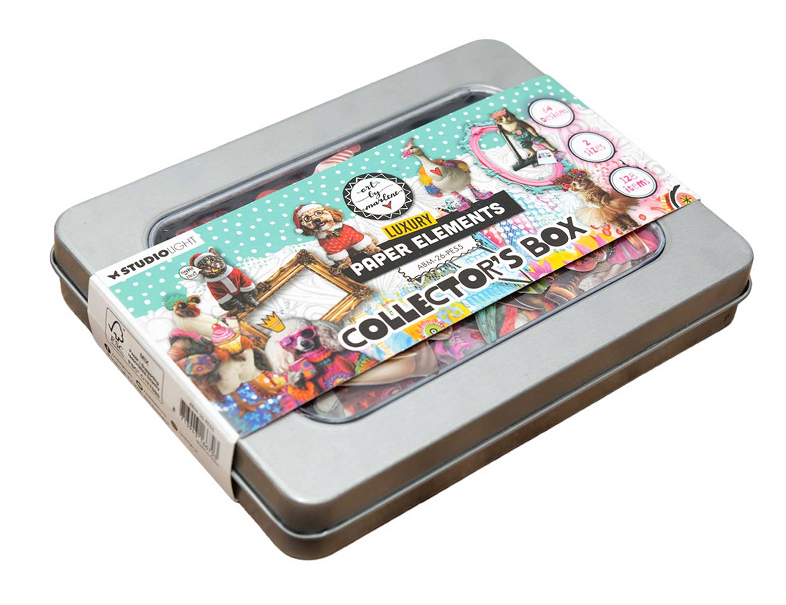 Studio Light Art By Marlene - Luxury Paper Elements - Collector's Box [ABM-26-PE55]