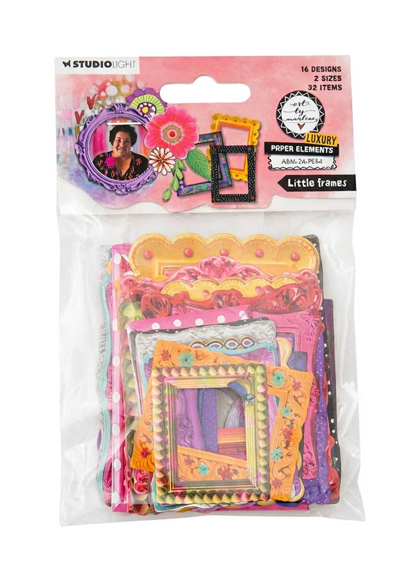 Studio Light Art By Marlene - Luxury Paper Elements - Little Frames [ABM-26-PE54]