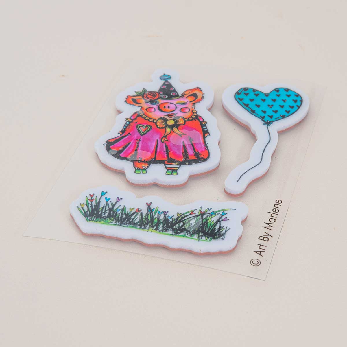 Studio Light Art By Marlene - Rubber Stamp Set - Sweetie Pie [ABM-25-STAMP868] - Image 3