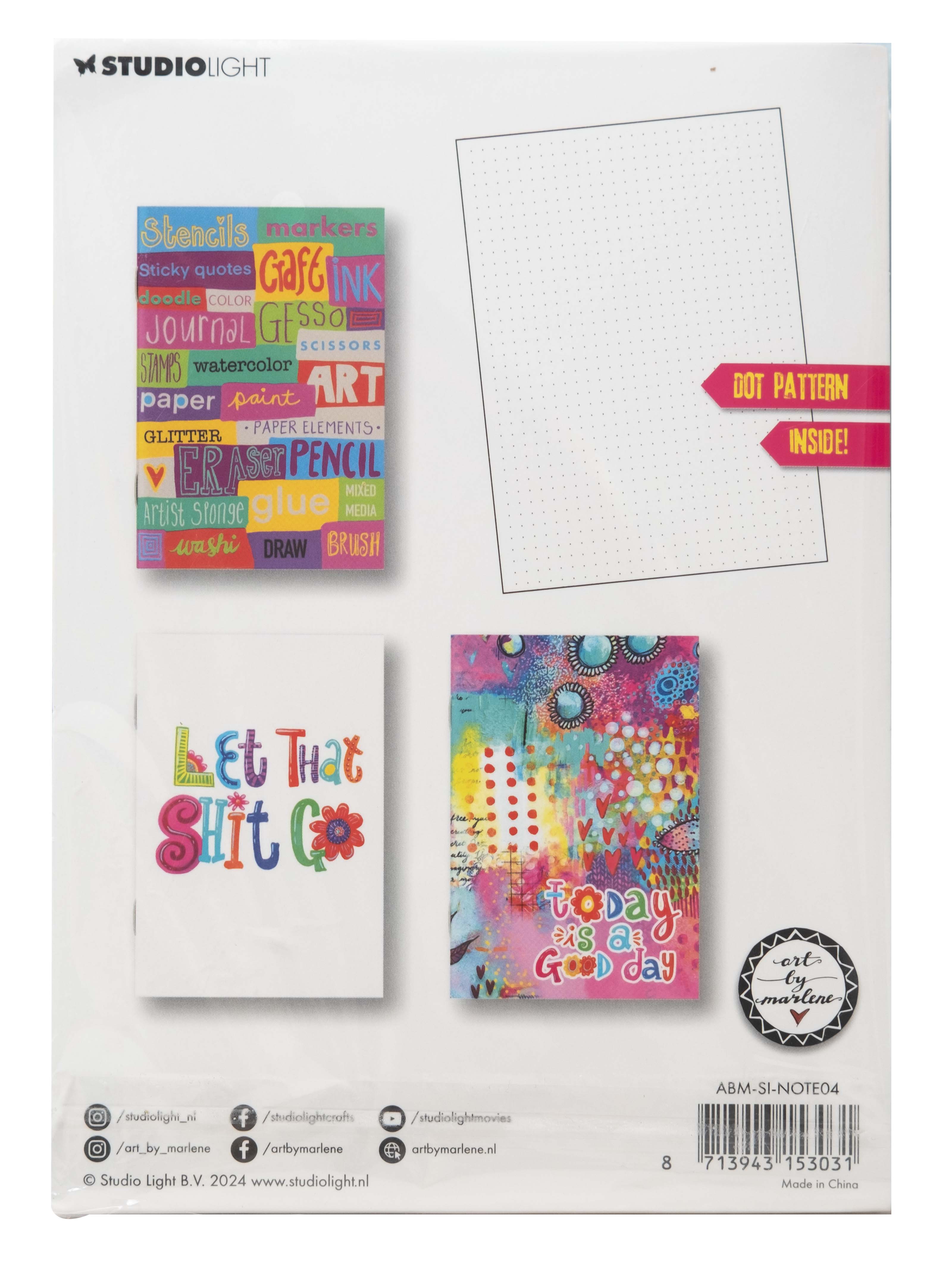 Studio Light Art By Marlene Signature Collection - A5 Bullet Journals - Dot Pattern [ABM-SI-NOTE04] - Image 2