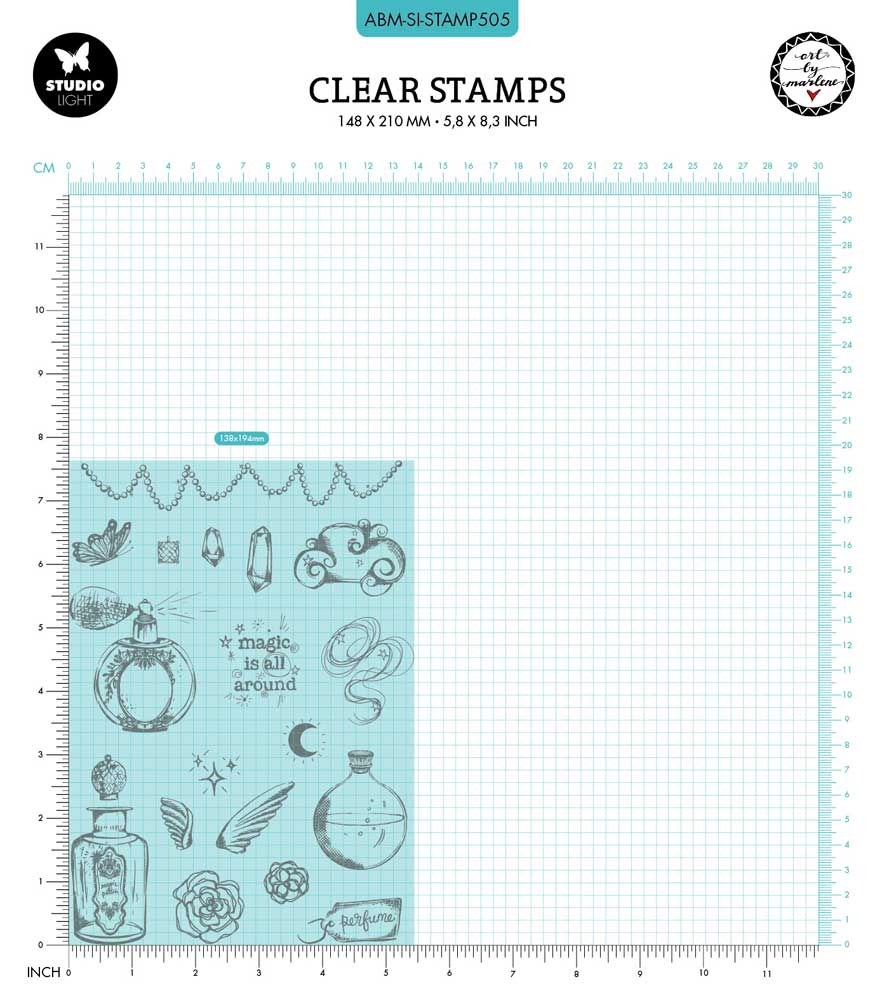 Studio Light Art By Marlene Signature Collection - Clear Stamp Set ...