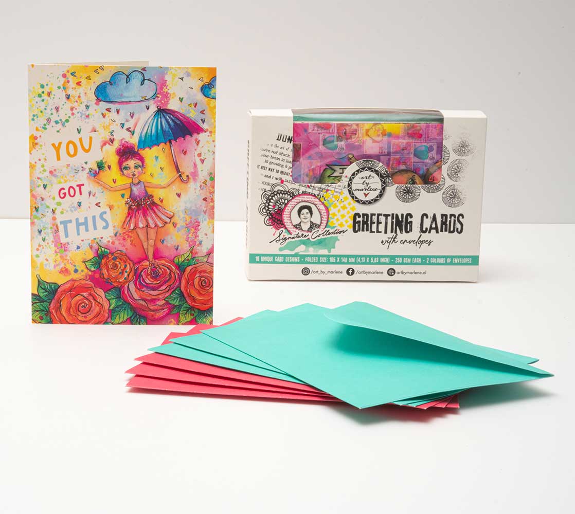 Studio Light Art By Marlene Signature Collection - Greeting Cards With Envelopes [ABM-SI-GC01] - Image 3