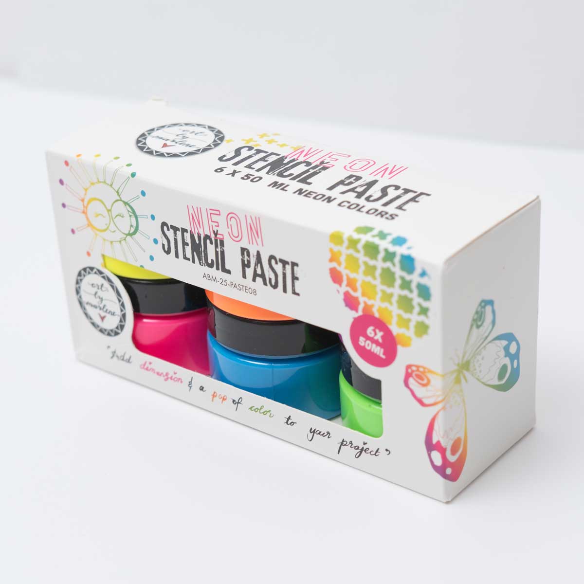 Studio Light Art By Marlene - Stencil Paste - Neon [ABM-25-PASTE08] - Image 4