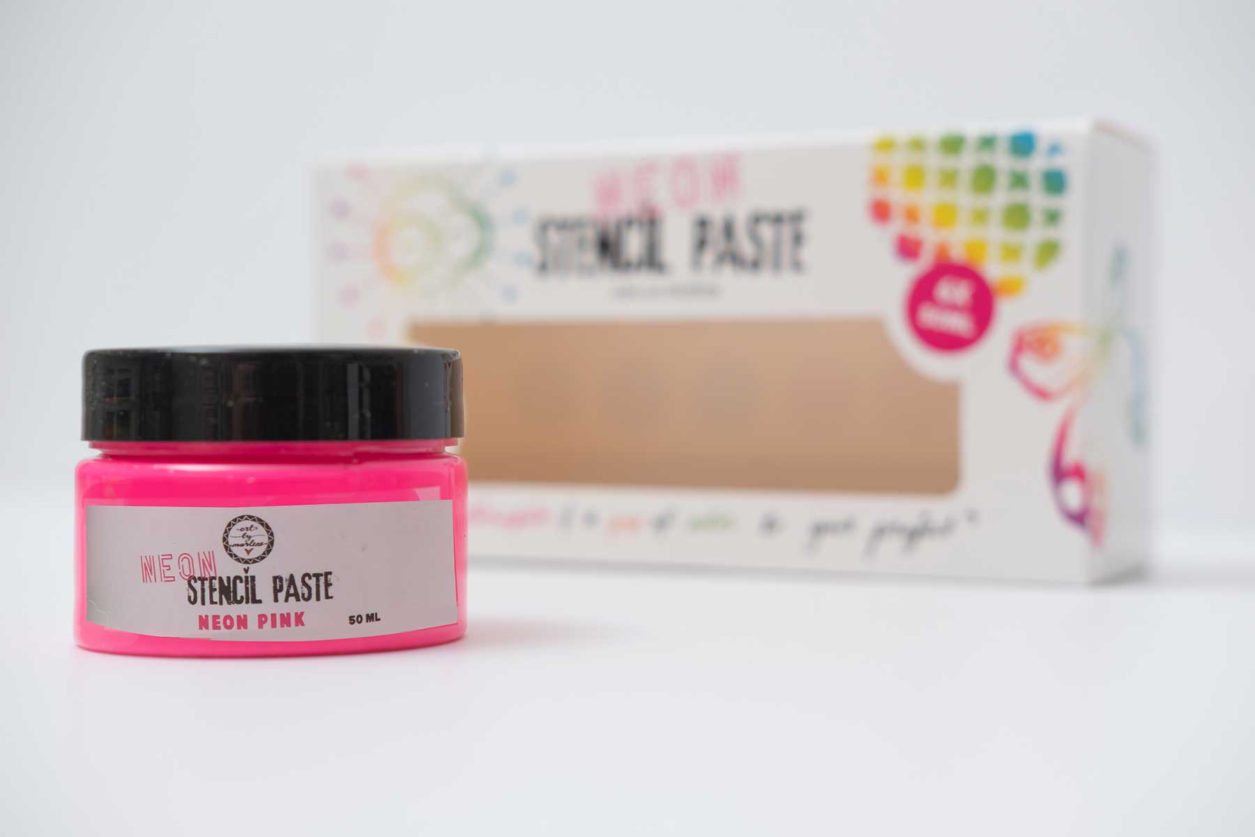 Studio Light Art By Marlene - Stencil Paste - Neon [ABM-25-PASTE08] - Image 8