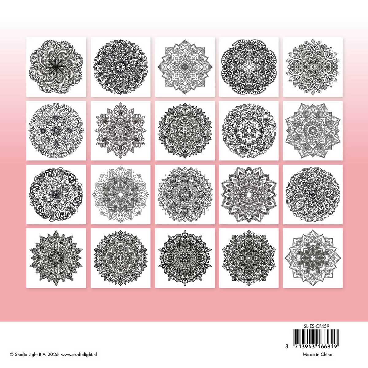 Studio Light Essentials Collection - Coloring Pages - Mandala [SL-ES-CP459] - Image 2
