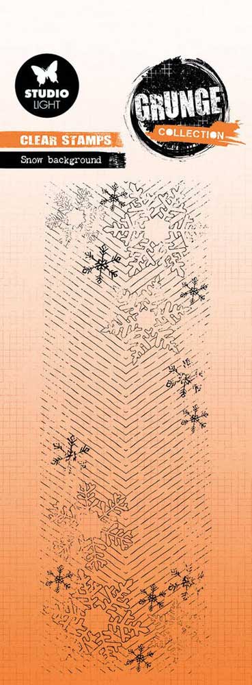 Studio Light Grunge Collection Clear Stamp - Snow Background [SL-GR-STAMP675]
