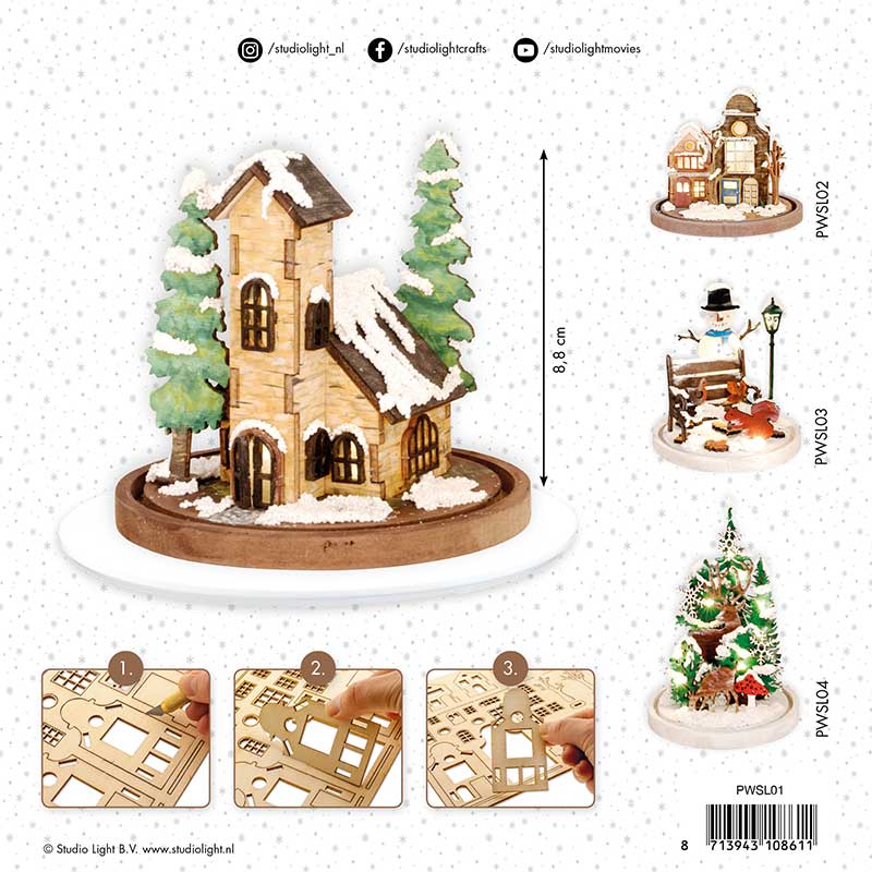 Studio Light Plywood Scenery Set 1 [PWSL01] - Image 2