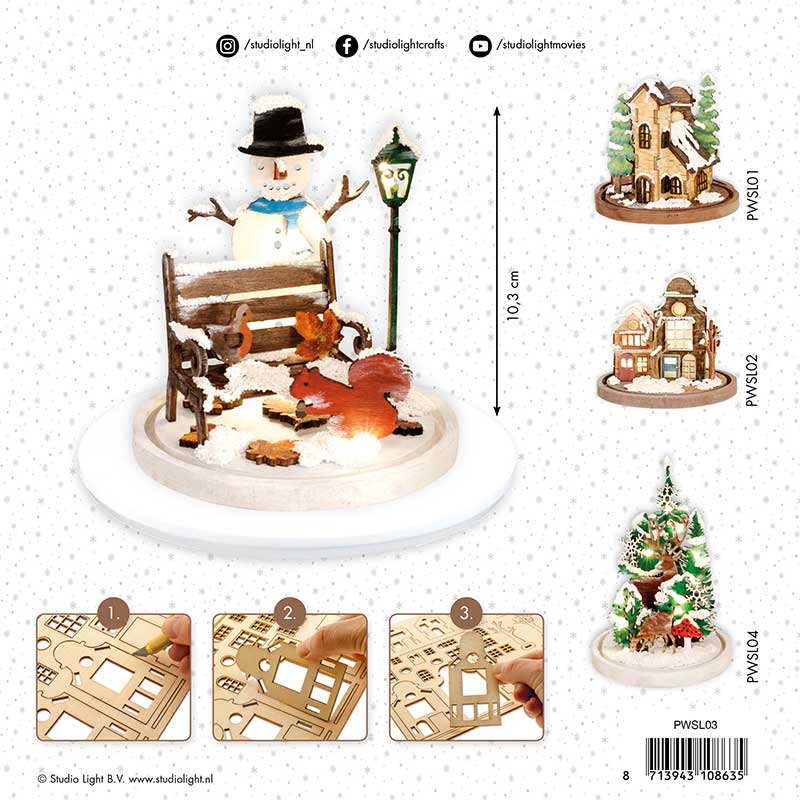 Studio Light Plywood Scenery Set 3 [PWSL03] - Image 2