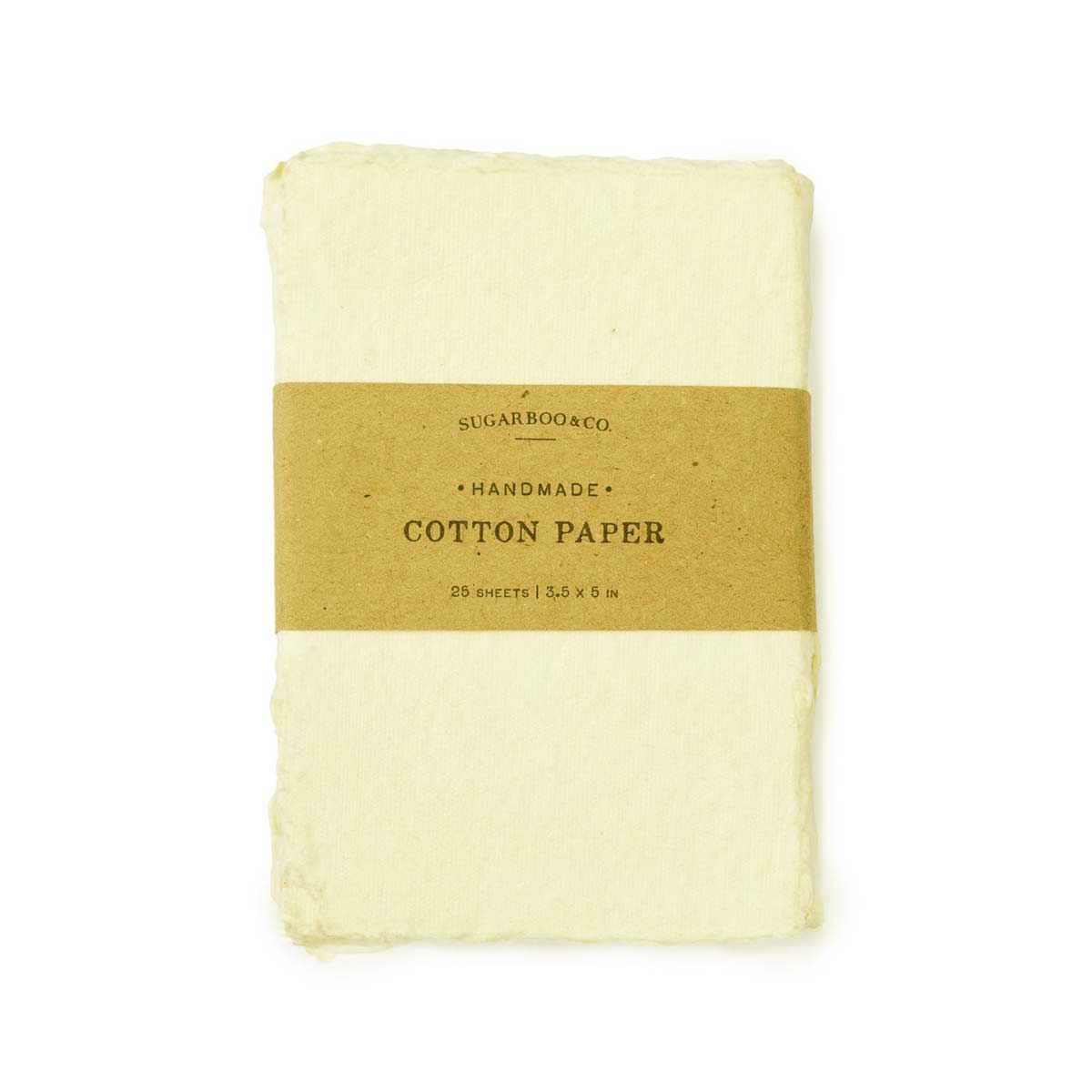 Sugarboo Handmade Cotton Paper Bundle - Cream - Small [HCP1001 ...