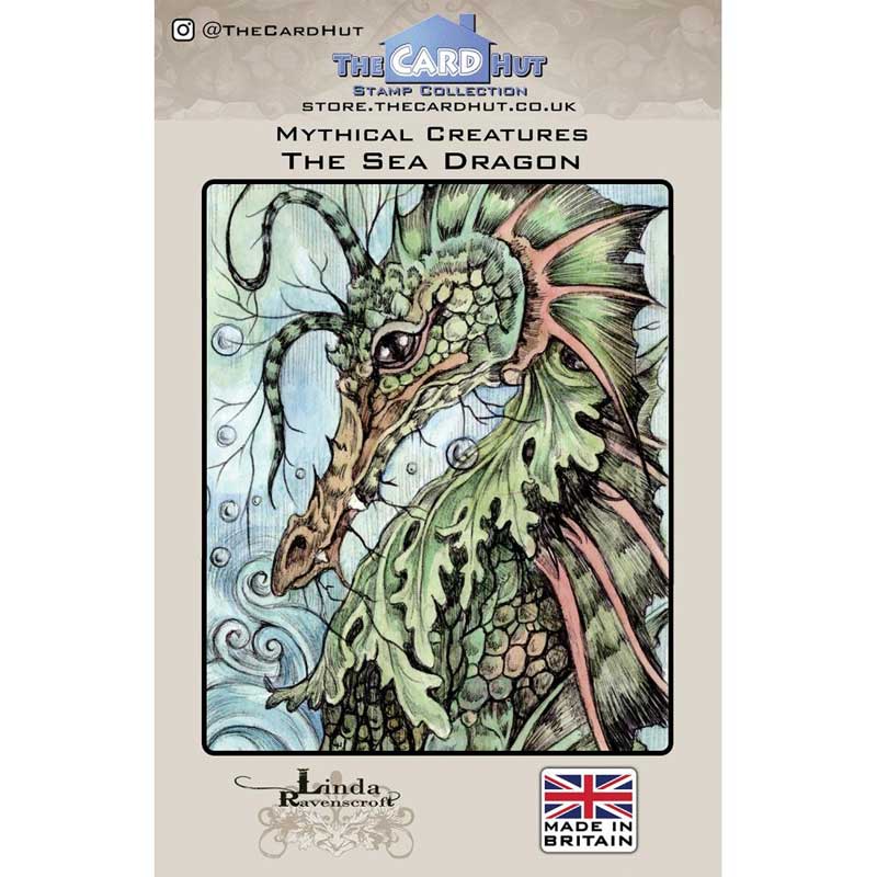 The Card Hut Clear Stamp Mythical Creatures The Sea Dragon LRMCSD 
