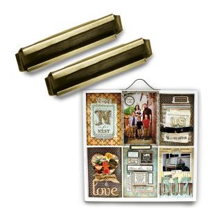 7 Gypsies Tray Label Holder - [12572] Antique Gold