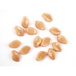 14/9 Leaf Bead - [14010] Silk Beige