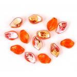 14/9 Leaf Bead - [9002AB] Hyacinth AB