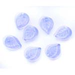 18/13 Leaf Beads - [3001] Light Sapphire