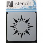 iStencils 11" x 11" Stencil - Sun Compass