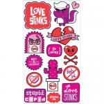 EK Success Sticko Plus Stickers [20200] Stupid Cupid