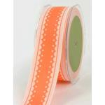 1.5" Grosgrain Scallop Ribbon - [338-12] Apricot