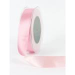 1" Satin Reversible Stitched Edge Ribbon (2 Yards) - [354-17] Pink/Lt. Pink